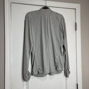 Nike Gray Lightweight Running Hoodie Size XL